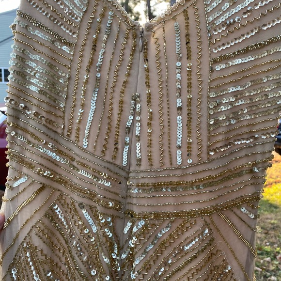 Sequin Gown / Gold Dress - Picture 7 of 10